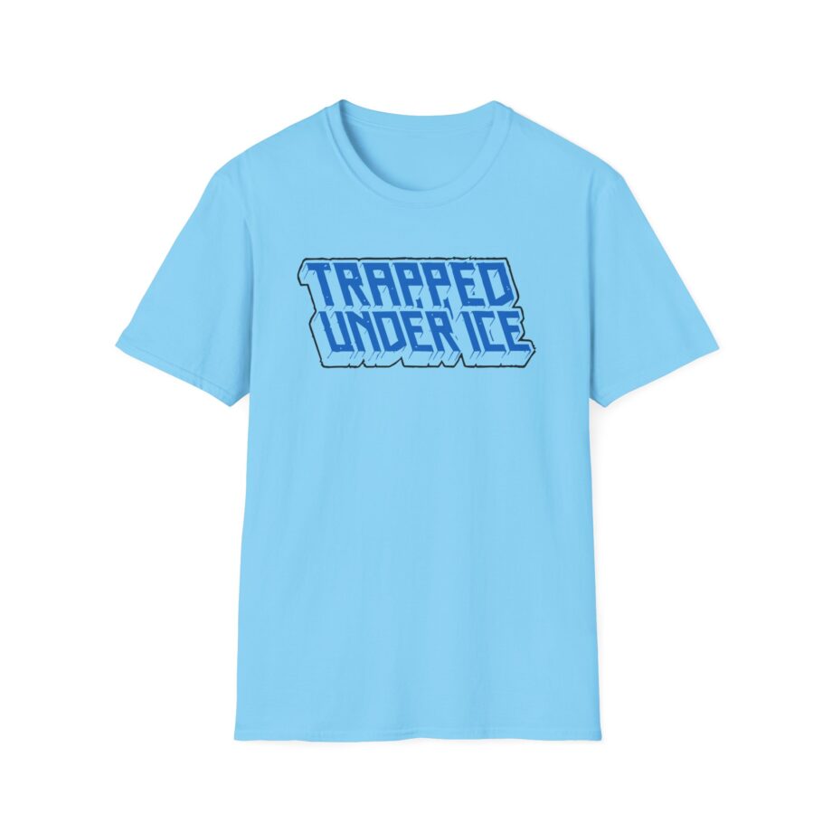 Trapped Under Ice Stacked 3d Logo Unisex Softstyle T-Shirt