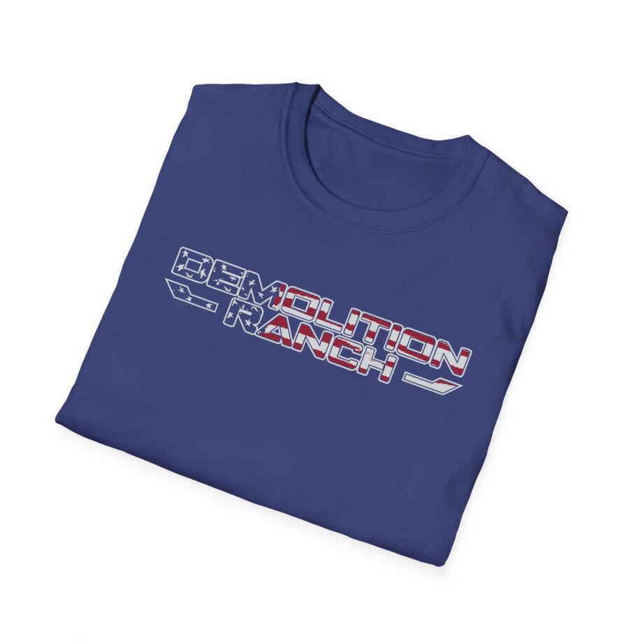Demolition Ranch Star Spangled Demo Unisex Softstyle T-shirt
