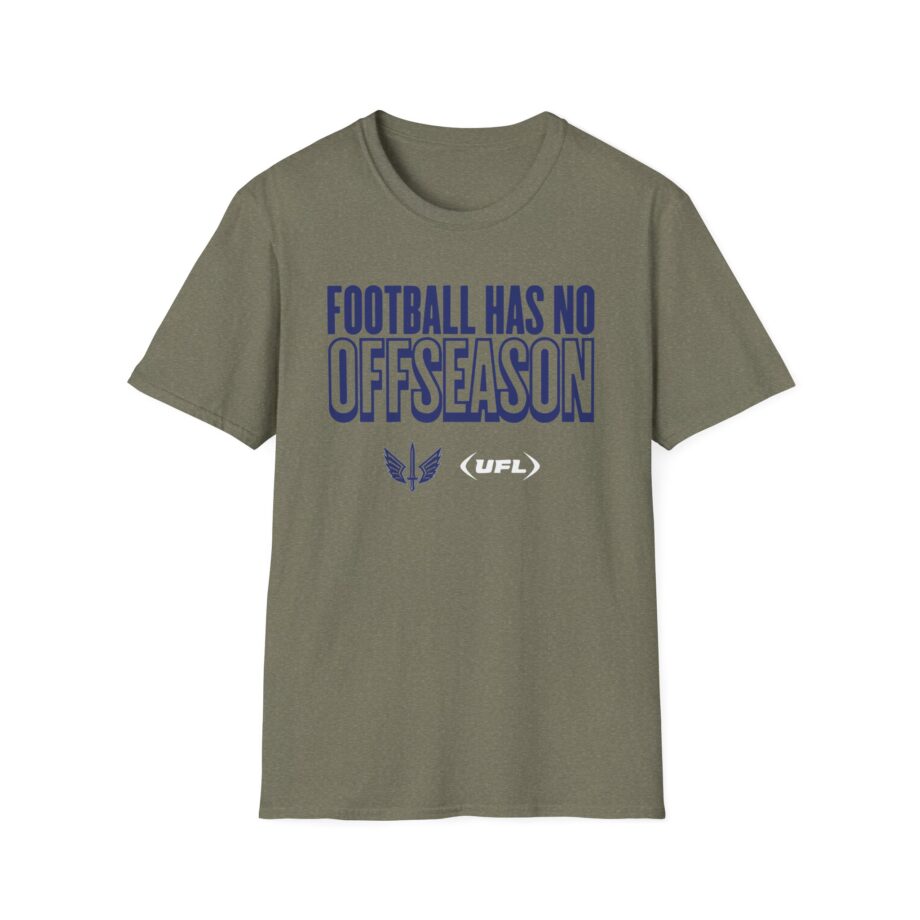 St. Louis Battlehawks Football Has No Offseason Unisex Softstyle T-Shirt