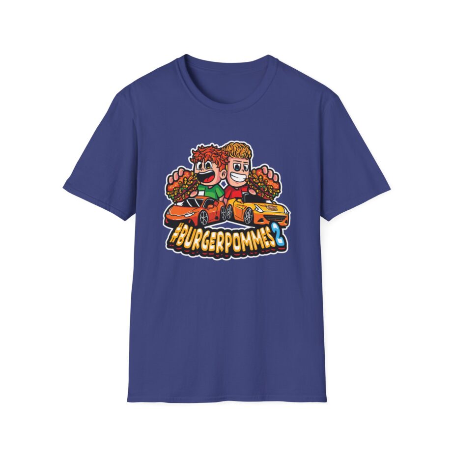 Burger Pommes  Unisex Softstyle T-Shirt