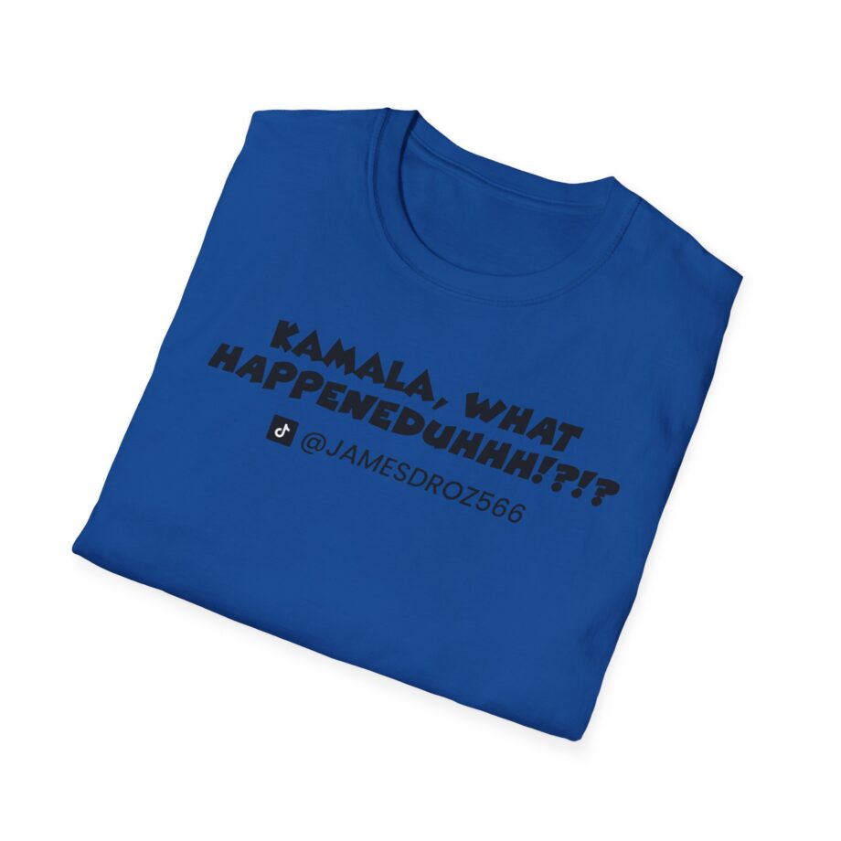 James Droz What Happeneduhhh Unisex Softstyle T-shirt