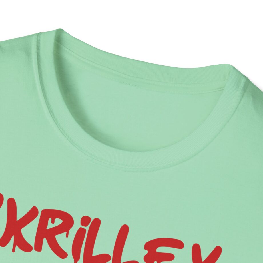 skrillex red girl Unisex Softstyle T-Shirt