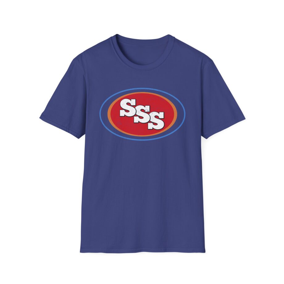 Seasick Steve Sss Oval Acid Unisex Softstyle T-Shirt