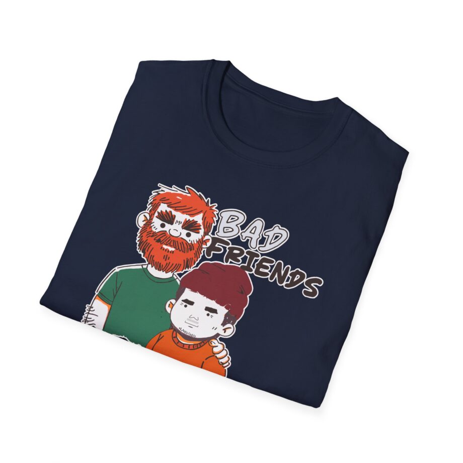 Bad Friends Hairy Unisex Softstyle T-shirt