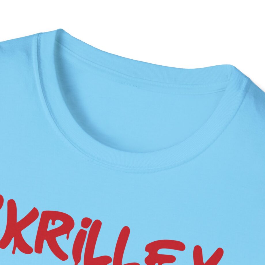skrillex red girl Unisex Softstyle T-Shirt