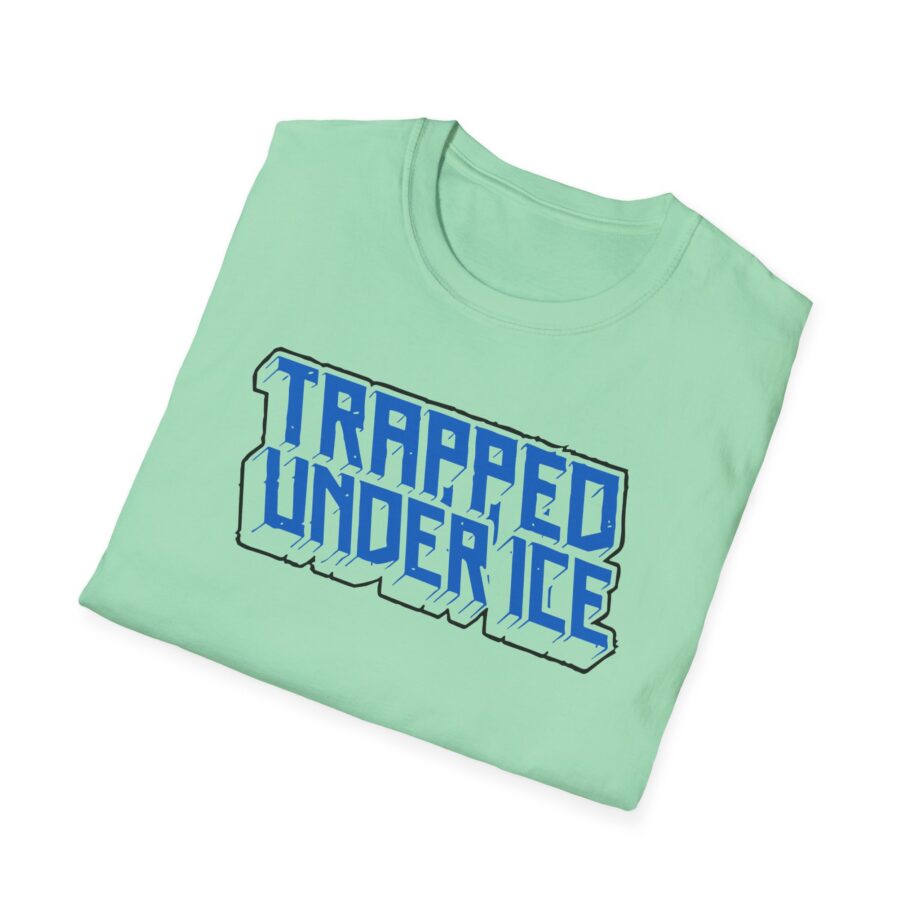 Trapped Under Ice Stacked 3d Logo Unisex Softstyle T-Shirt