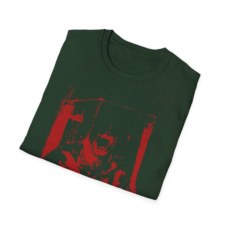 The Sisters Of Mercy Red Scream Unisex Softstyle T-Shirt