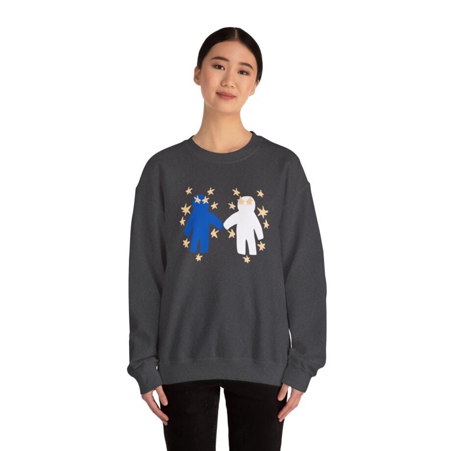 Slushy Noobz  Out Of Character Unisex Heavy Blend Crewneck Sweatshirt