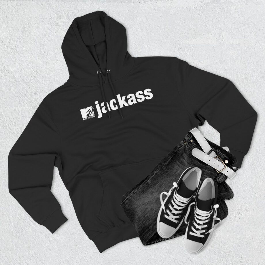 Jackass Mtv Three-Panel Fleece Hoodie