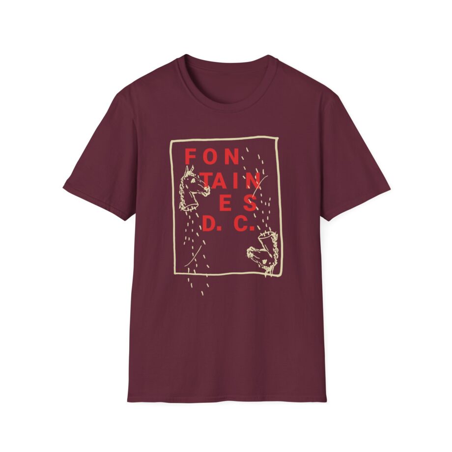 Fontaines Horse Head Unisex Softstyle T-Shirt