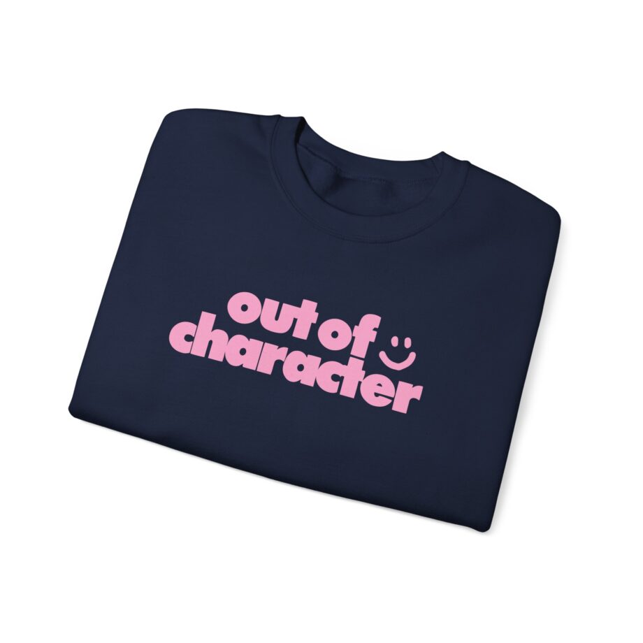 Slushy Noobz  Out Of Character Unisex Heavy Blend Crewneck Sweatshirt