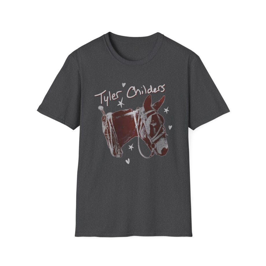 Tyler Childers Green Youth Mule Unisex Softstyle T-shirt