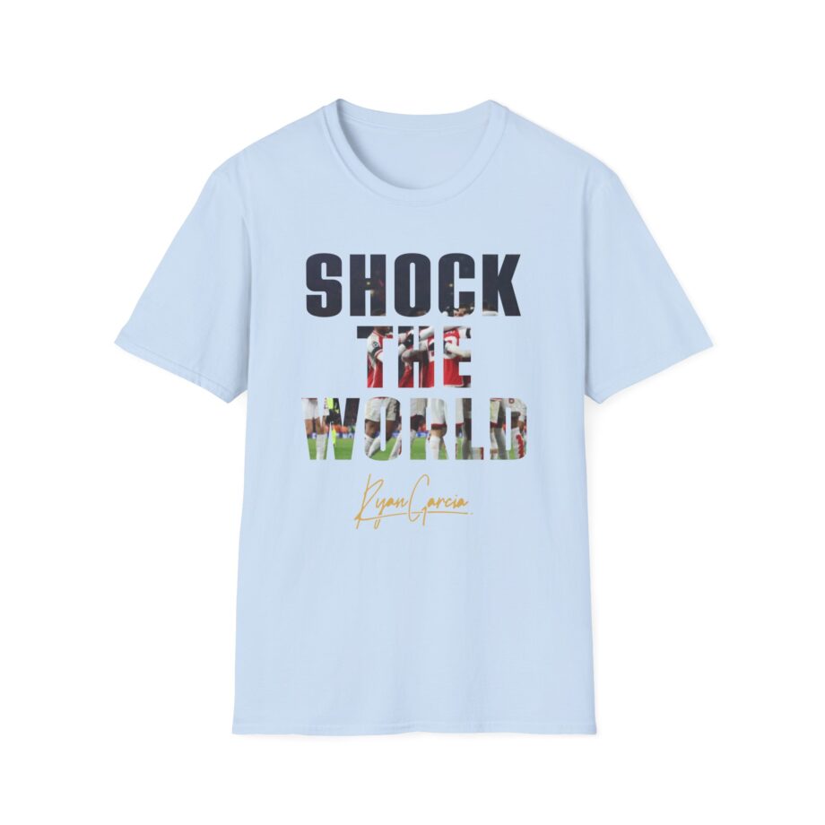 Ryan Garcia Shock the World Unisex Softstyle T-shirt