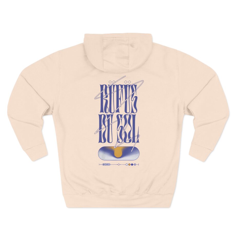 Rüfüs Du Sol OrbitThree-Panel Fleece Hoodie