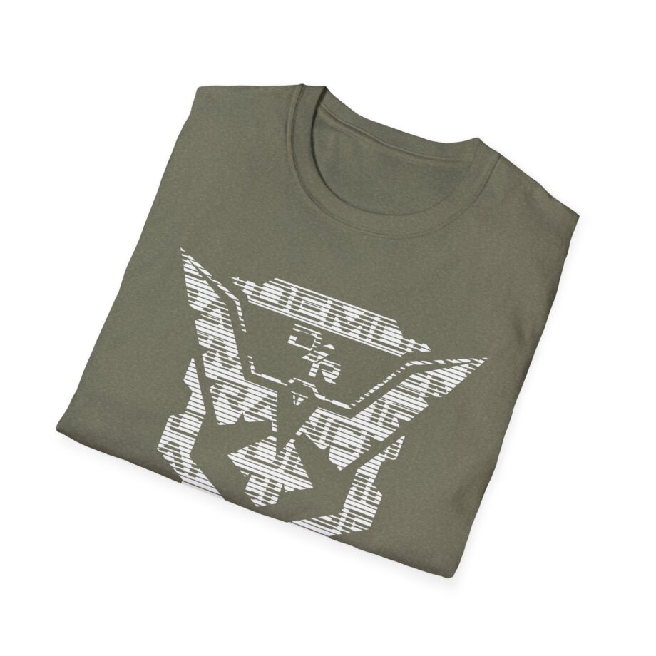 Demolition Ranch Demo Glitch Shield Unisex Softstyle T-shirt
