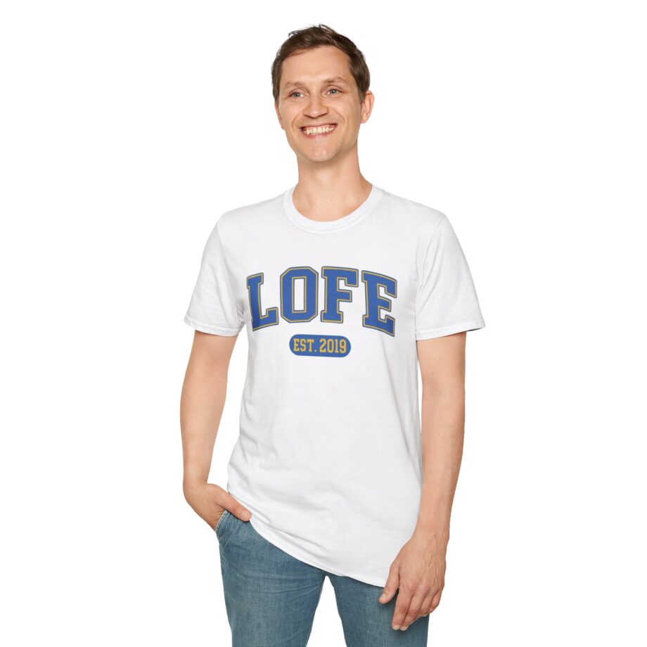 Lofe to Assist Buffoonery Unisex Softstyle T-shirt
