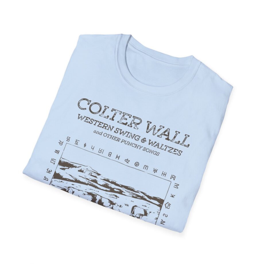 Colter Wall Western Swing & Waltzes Unisex Softstyle T-shirt