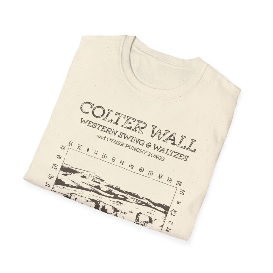 Colter Wall Western Swing & Waltzes Unisex Softstyle T-shirt
