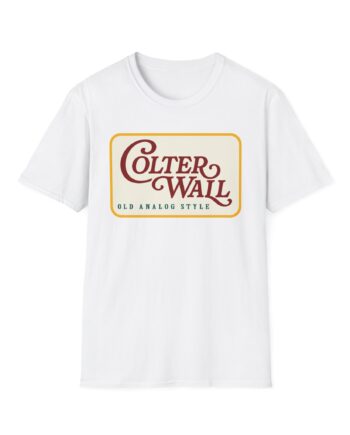 Colter Wall Old Analog Style Unisex Softstyle T-shirt