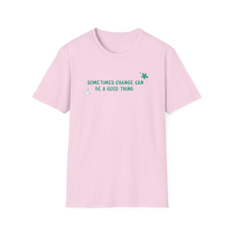 Heartstopper Sometimes Change Can Be a Good Thing Unisex Softstyle T-Shirt