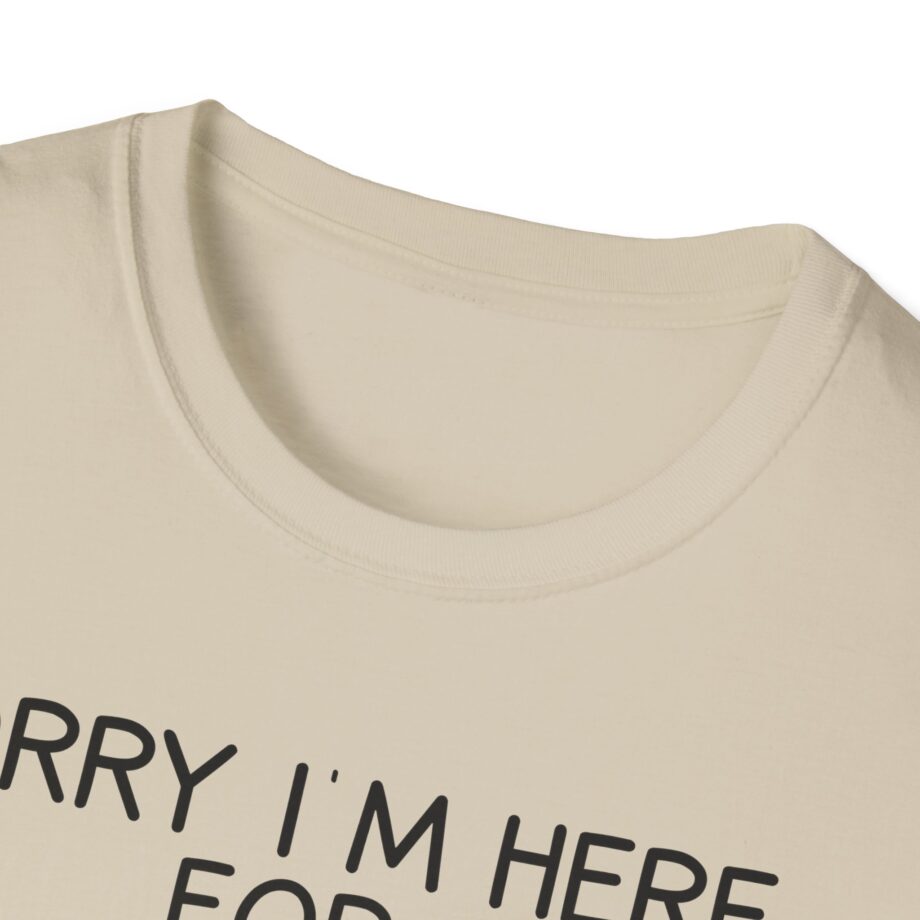 Benson Boone Sorry I'm Here for Someone Else Unisex Softstyle T-shirt