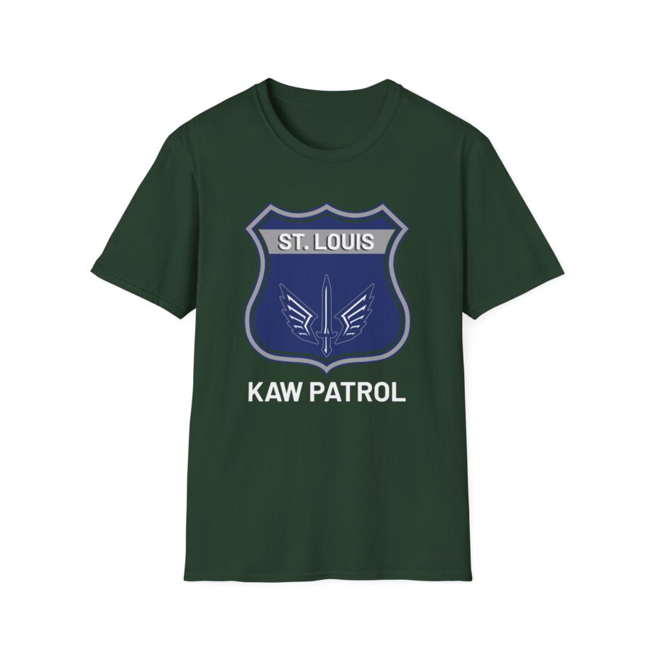 Youth St. Louis Battlehawks Kaw Patrol Unisex Softstyle T-Shirt