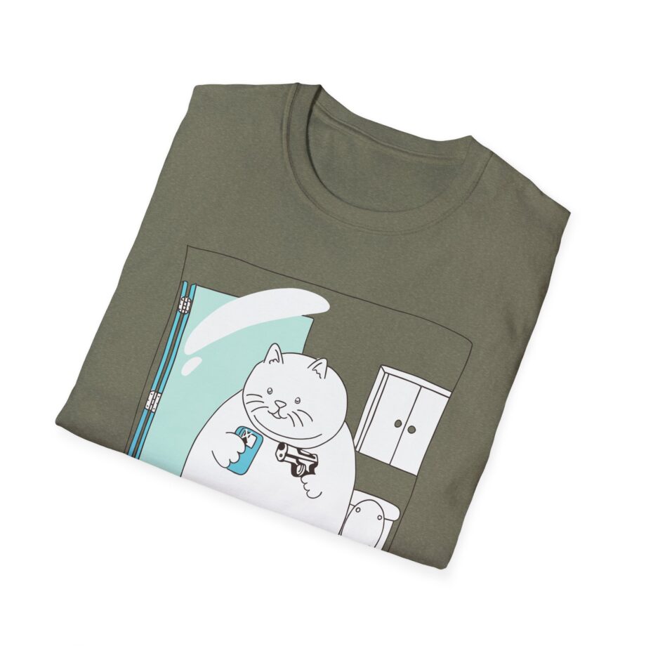 William Osman cat warehouse Unisex Softstyle T-Shirt