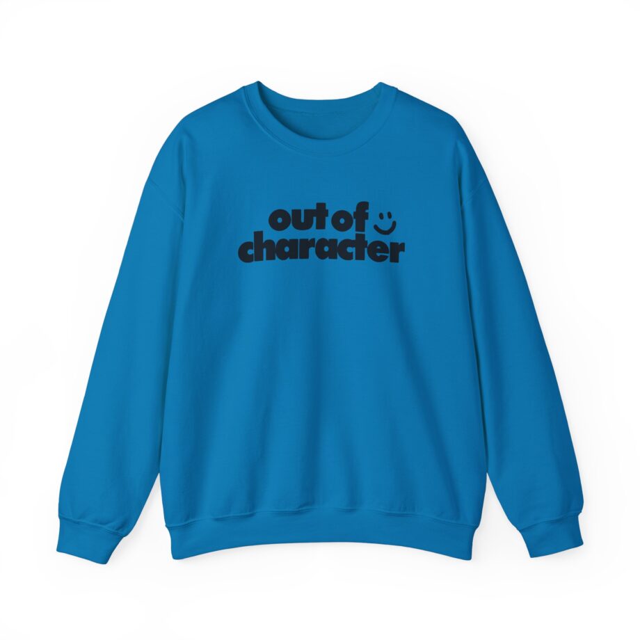 Slushy Noobz Out of Character Unisex Heavy Blend Crewneck Sweatshirt