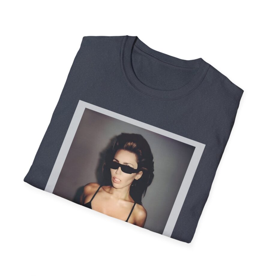 Miley Cyrus Polaroid Photo Unisex Softstyle T-Shirt