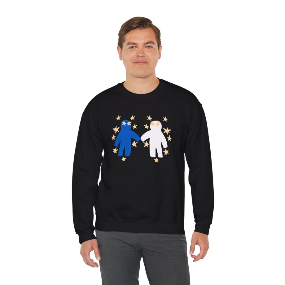 Slushy Noobz  Out Of Character Unisex Heavy Blend Crewneck Sweatshirt
