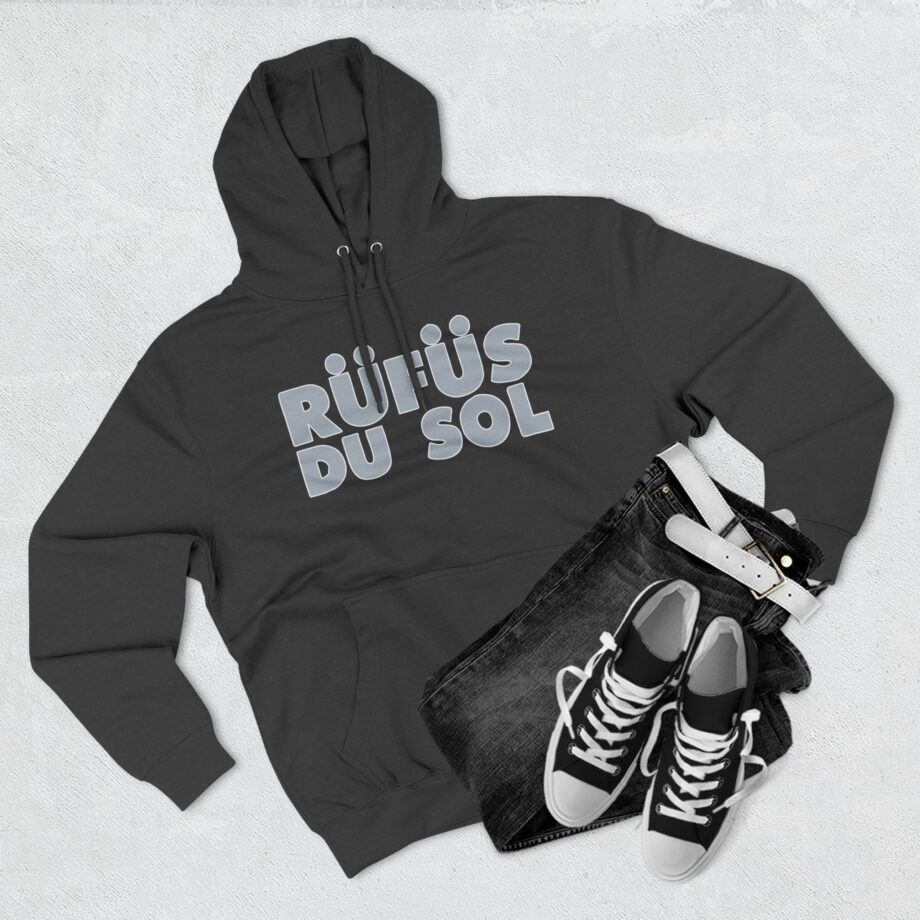 Rufus Du Sol Three-Panel Fleece Hoodie