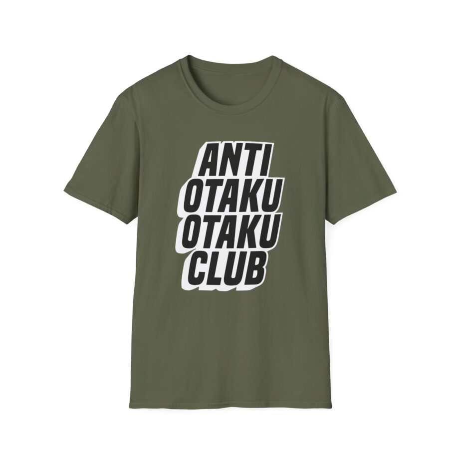 Rubius Anti Otaku Otaku Club Unisex Softstyle T-Shirt