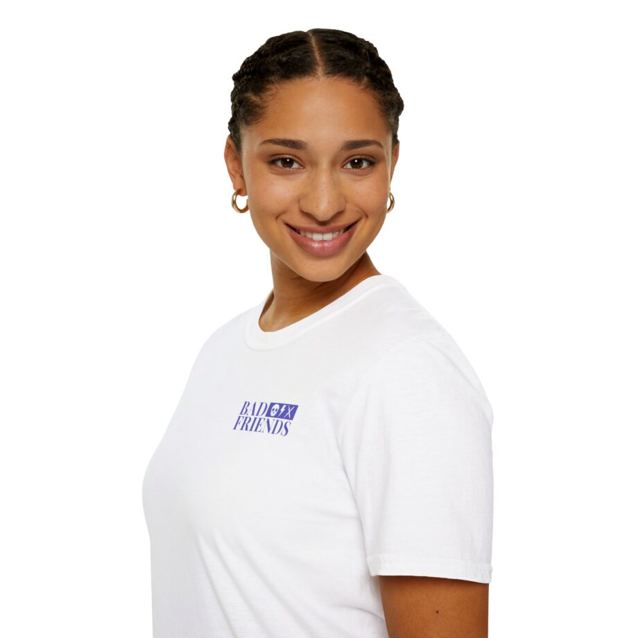 Bad Friends Rudy and Her Knives Lavender Unisex Softstyle T-shirt