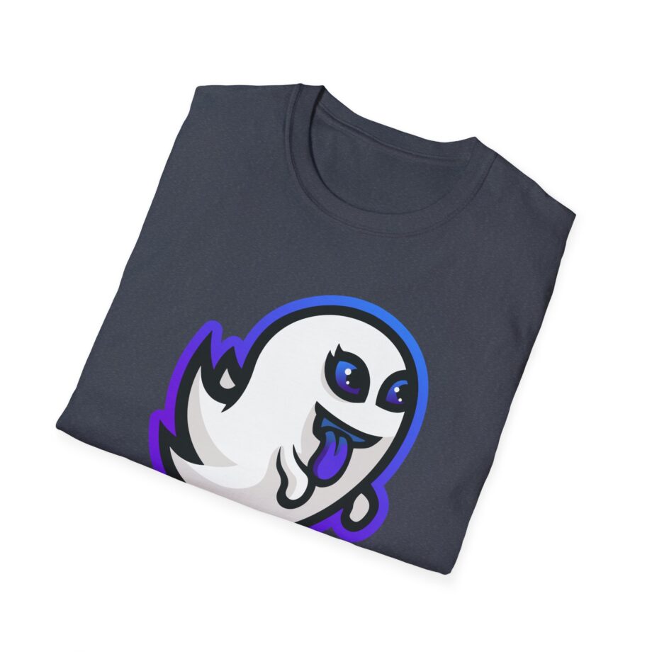Ninja Ghosty Blue Dye Unisex Softstyle T-shirt