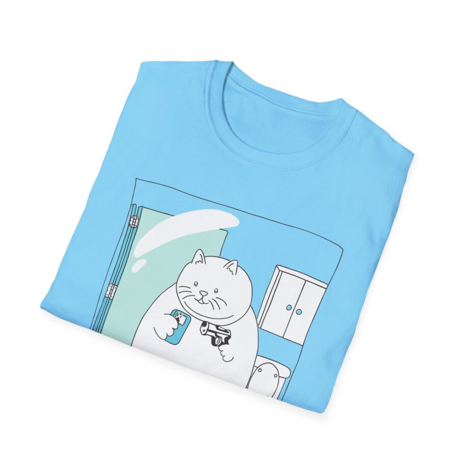 William Osman cat warehouse Unisex Softstyle T-Shirt