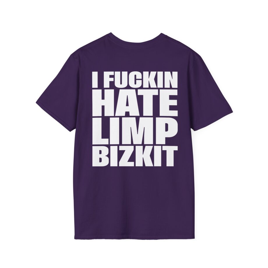 I Fuc*in Hate Limp Bizkit Unisex Softstyle T-Shirt