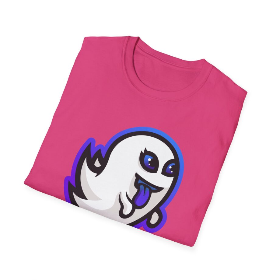 Ninja Ghosty Blue Dye Unisex Softstyle T-shirt