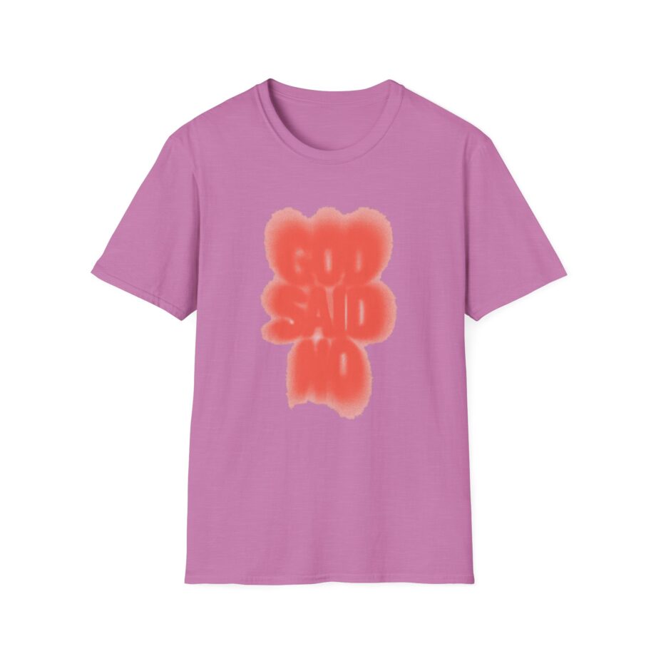 Omar Apollo God Said No Blur Unisex Softstyle T-shirt