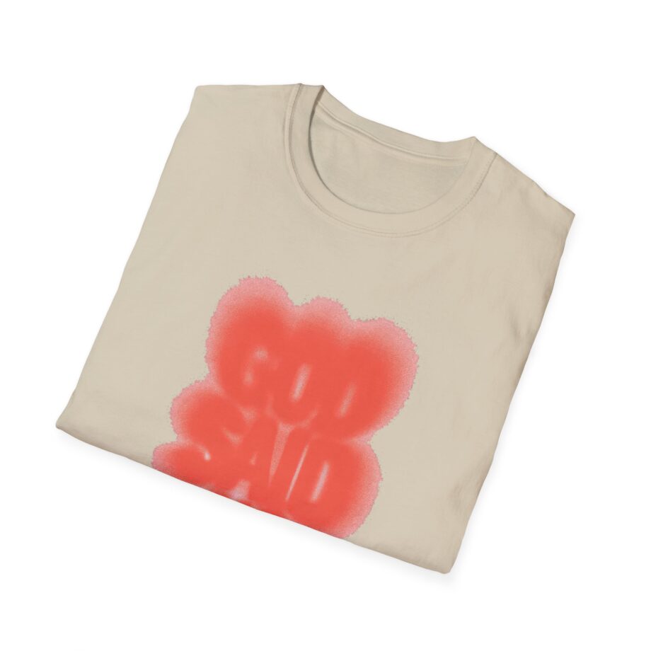 Omar Apollo God Said No Blur Unisex Softstyle T-shirt