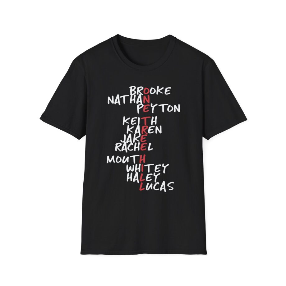 One Tree Hill Character Names Unisex Softstyle Tee
