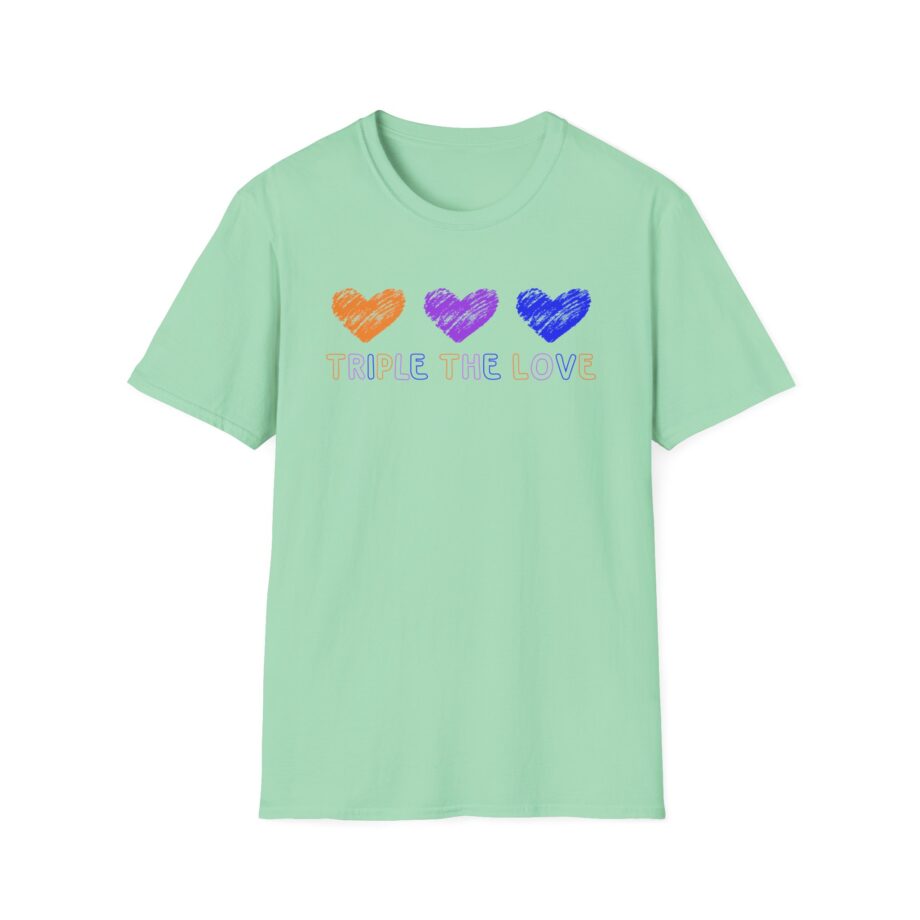 Fresh Love Triple the Love Unisex Softstyle T-Shirt