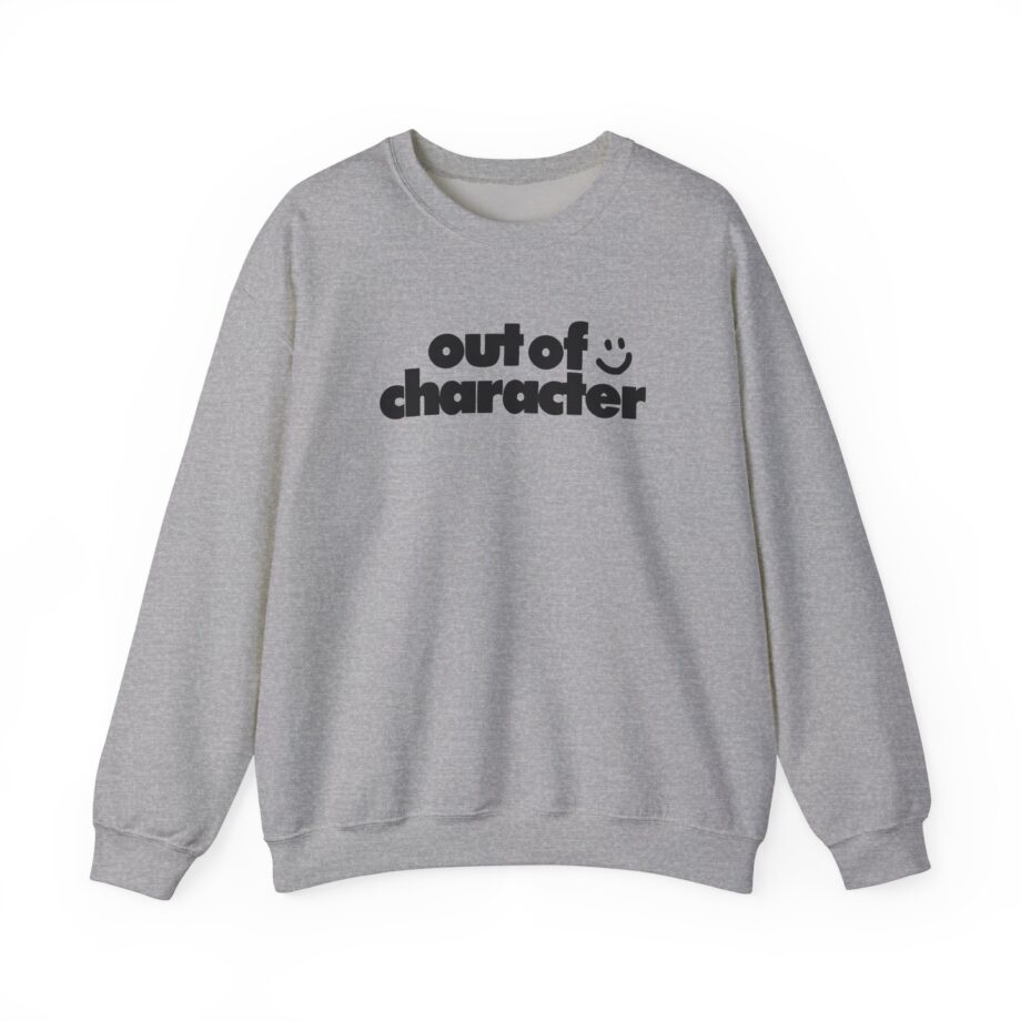 Slushy Noobz Out of Character Unisex Heavy Blend Crewneck Sweatshirt