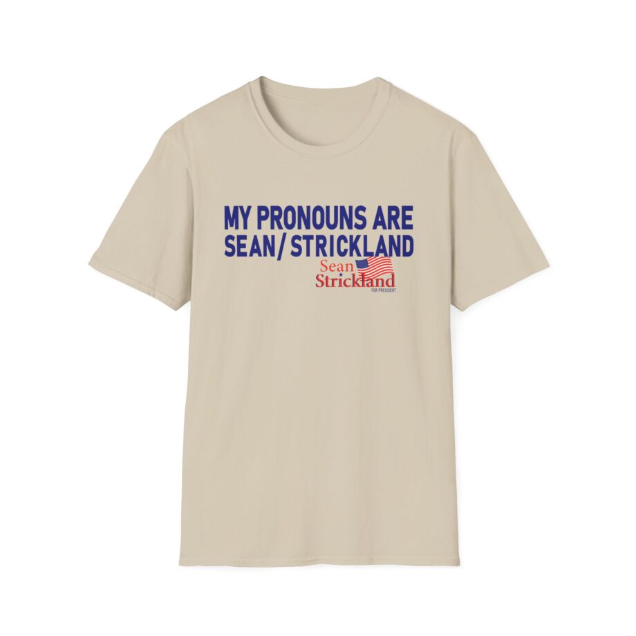 My Pronouns Are Sean Strickland Unisex Softstyle T-shirt
