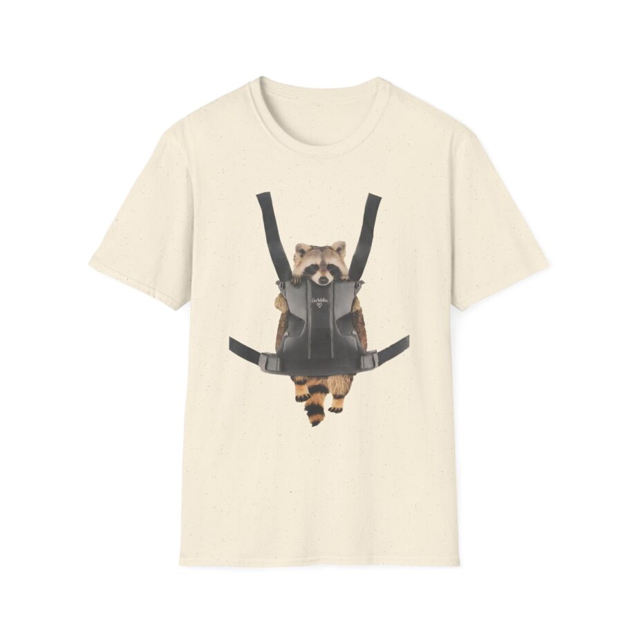 William Osman Raccoon Unisex Softstyle T-Shirt
