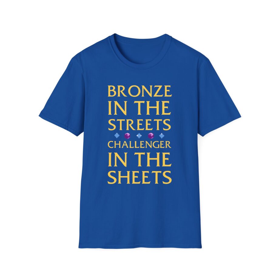 Mizkif Bronze in the Streets Challenger in the Sheets Unisex Softstyle T-shirt