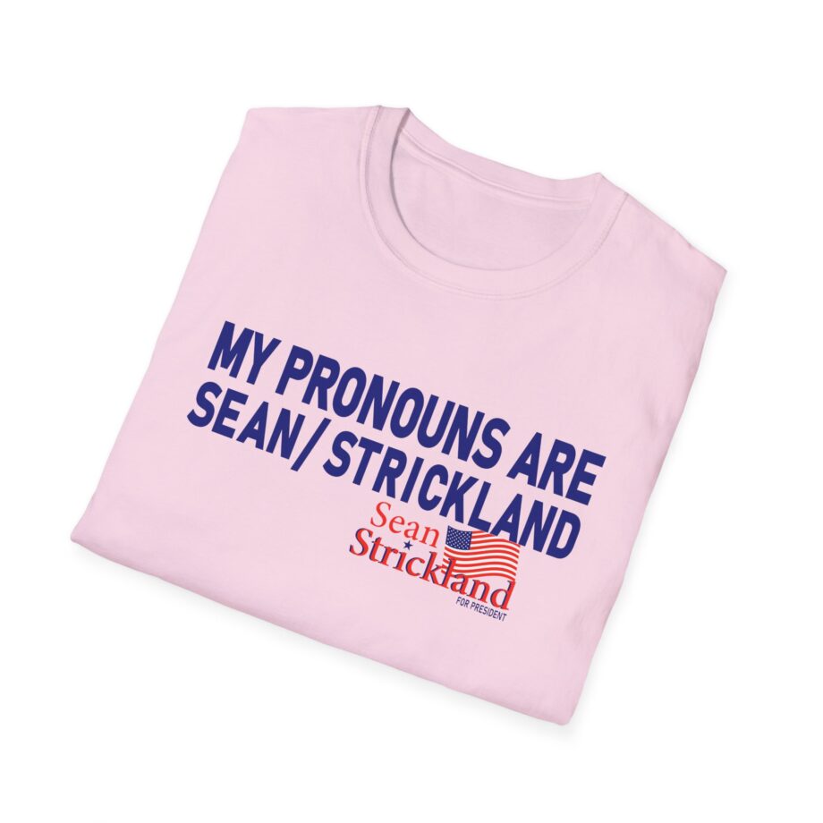 My Pronouns Are Sean Strickland Unisex Softstyle T-shirt