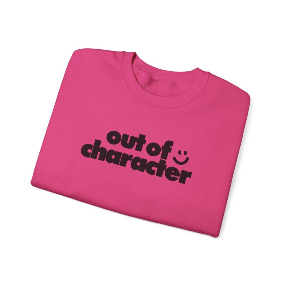 Slushy Noobz Out of Character Unisex Heavy Blend Crewneck Sweatshirt