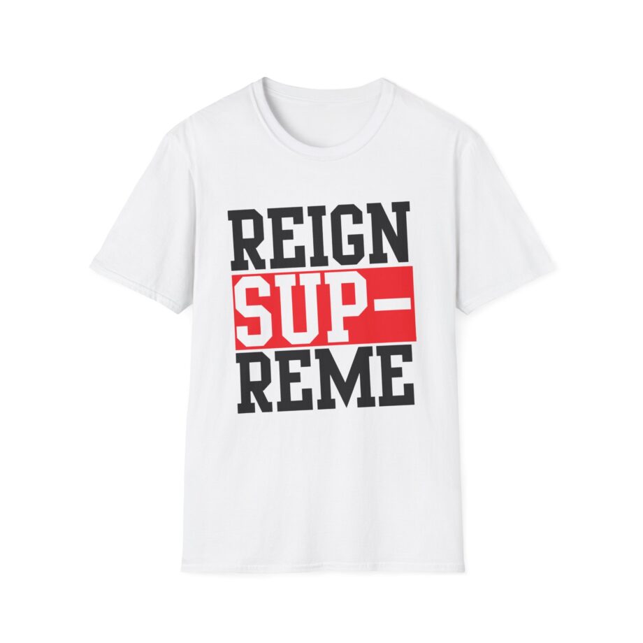 Reign Supreme Slant Logo Unisex Softstyle T-Shirt