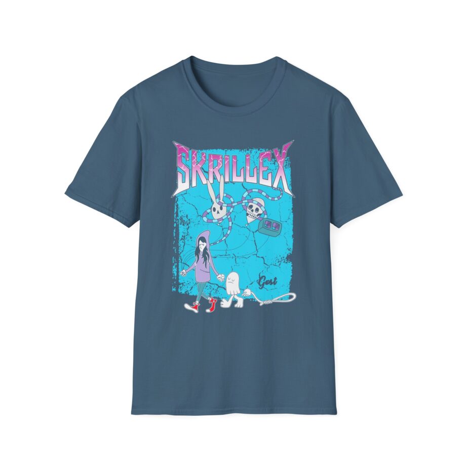 Skrillex Gost Album Cover  Unisex Softstyle T-Shirt