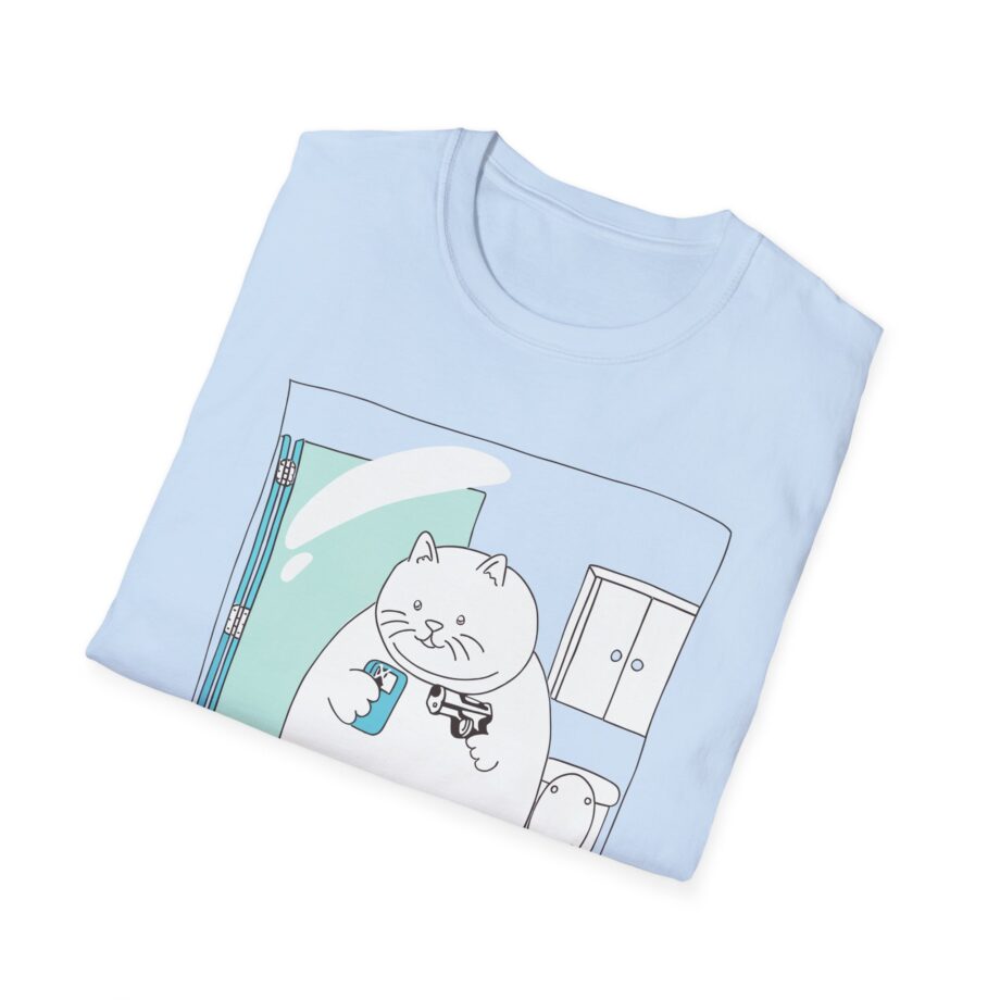 William Osman cat warehouse Unisex Softstyle T-Shirt